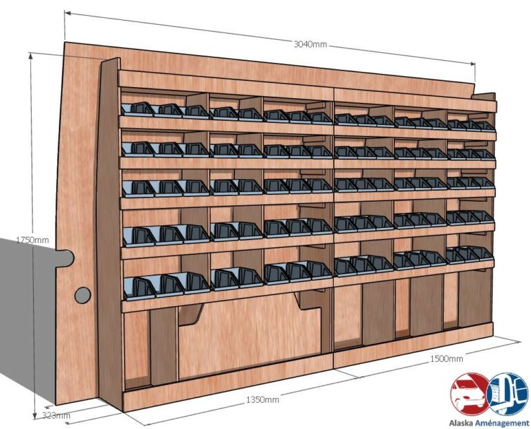 Meuble latéral Gauche KRG001-N - vue 3