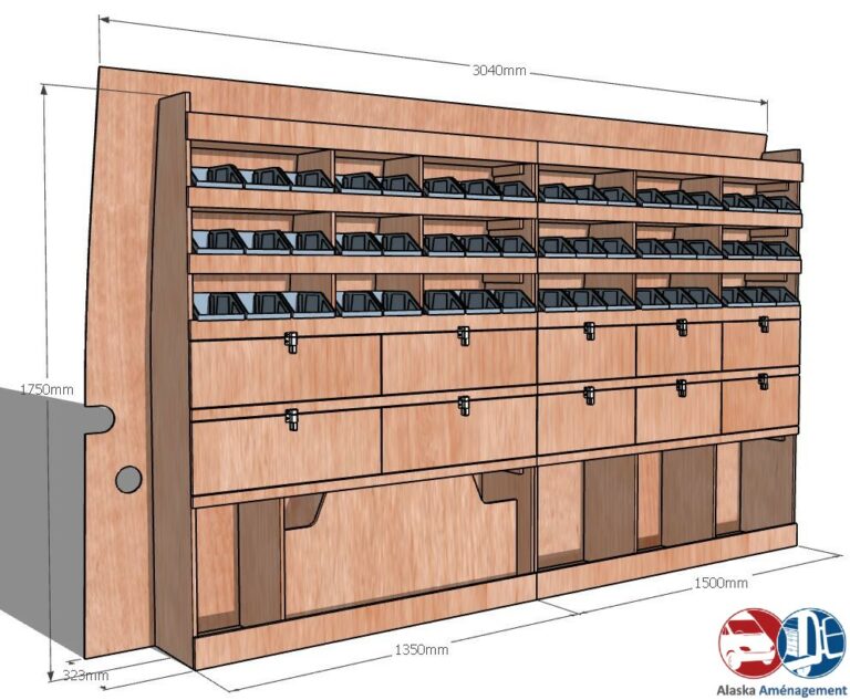 Meuble latéral Gauche KRG002-N - vue 3