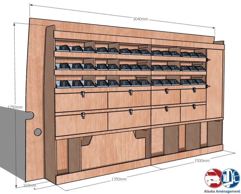 Meuble latéral Gauche KRG003-N - vue 3