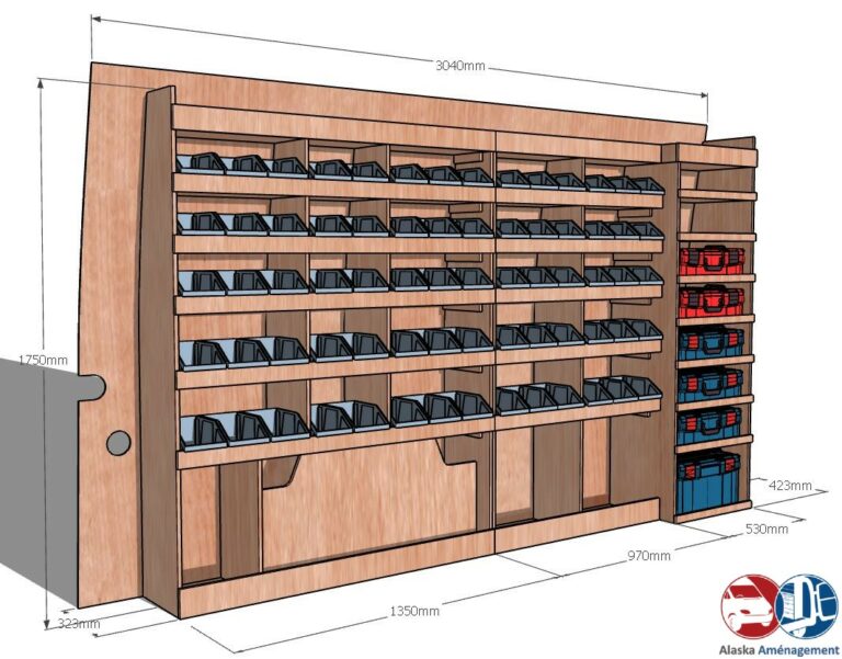 Meuble latéral Gauche KRMG001-N - vue 3