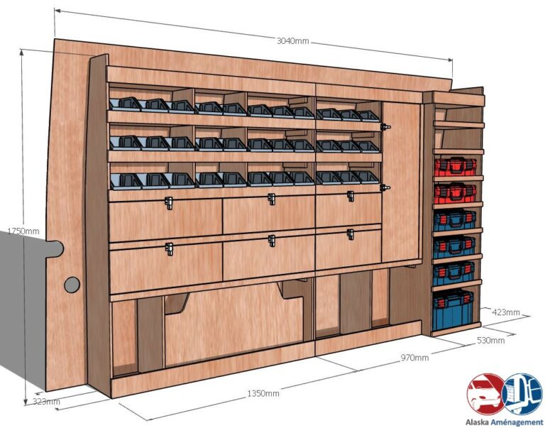 Meuble latéral Gauche KRMG003-N - vue 3