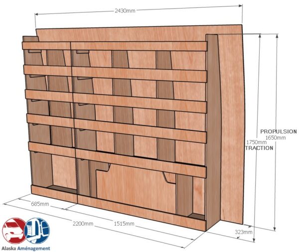 Crafter II L4H3 KRD COTES - Aménagement Utilitaire Île-de-France & Livraison