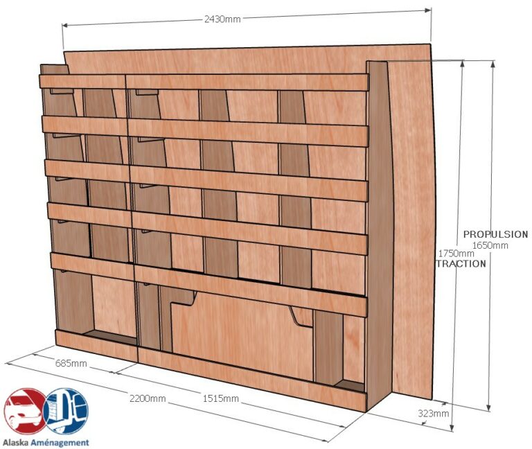 Meuble latéral Droite KRD-N - vue 3