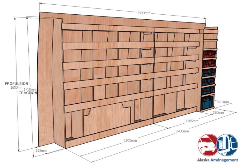 Meuble latéral Gauche KRMG-N - vue 3