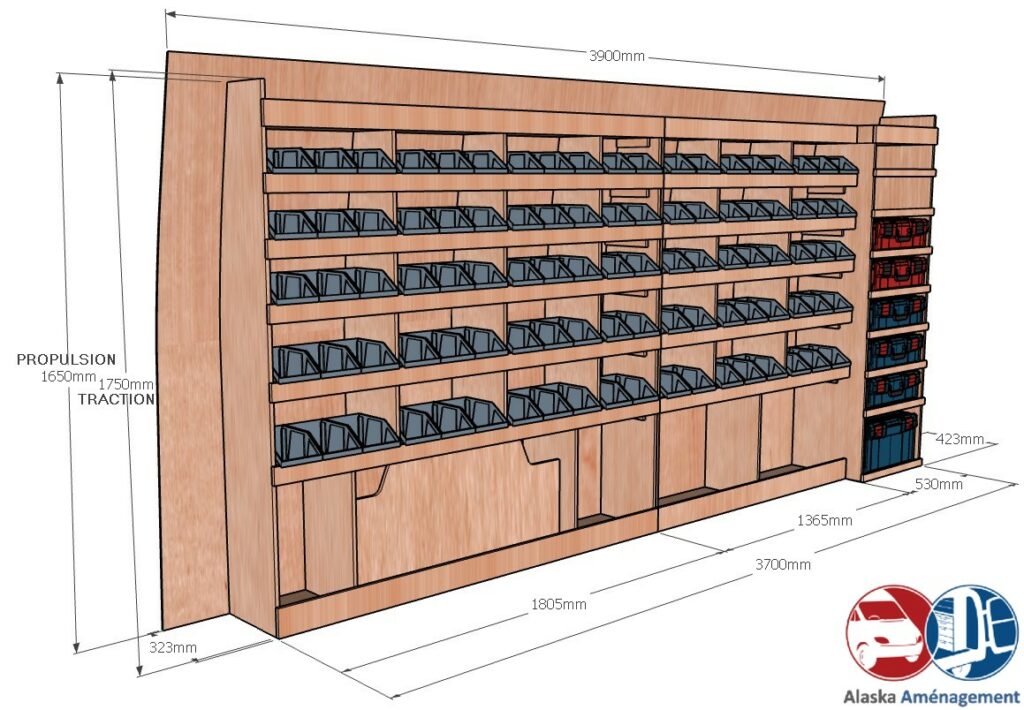 Crafter II L4H3 KRMG001 COTES - Aménagement Utilitaire Île-de-France & Livraison