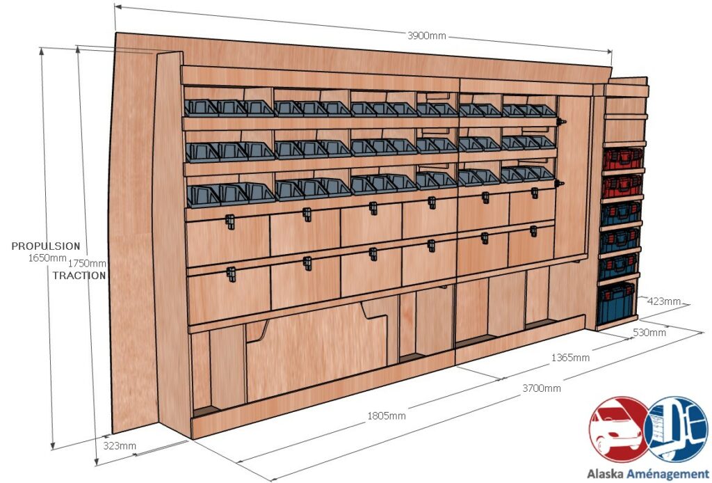 Crafter II L4H3 KRMG003 COTES - Aménagement Utilitaire Île-de-France & Livraison