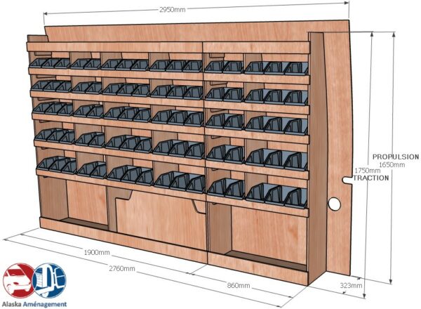 Crafter II L5H3 KRD101 COTES - Aménagement Utilitaire Île-de-France & Livraison