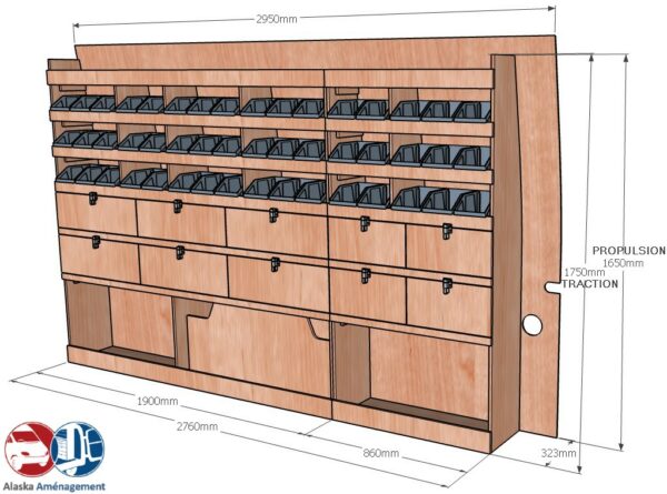 Crafter II L5H3 KRD102 COTES - Aménagement Utilitaire Île-de-France & Livraison