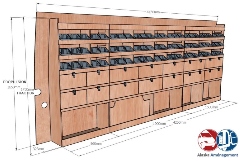 Meuble latéral Gauche KRG002-N - vue 3