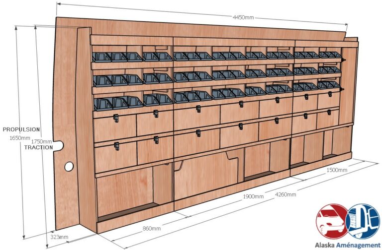 Meuble latéral Gauche KRG003-N - vue 3