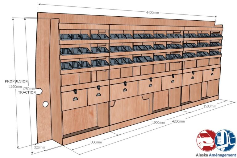 Meuble latéral Gauche KRG004-N - vue 3