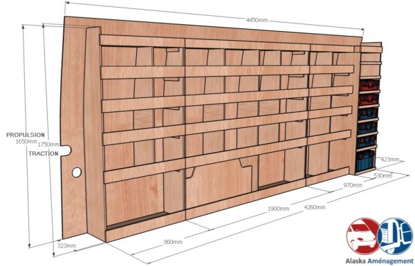 Crafter II L5H3 KRMG COTES - Aménagement Utilitaire Île-de-France & Livraison
