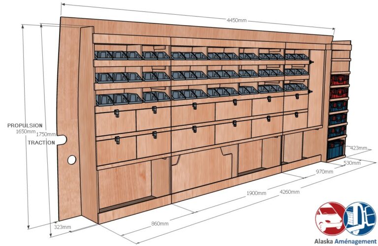 Meuble latéral Gauche KRMG003-N - vue 3