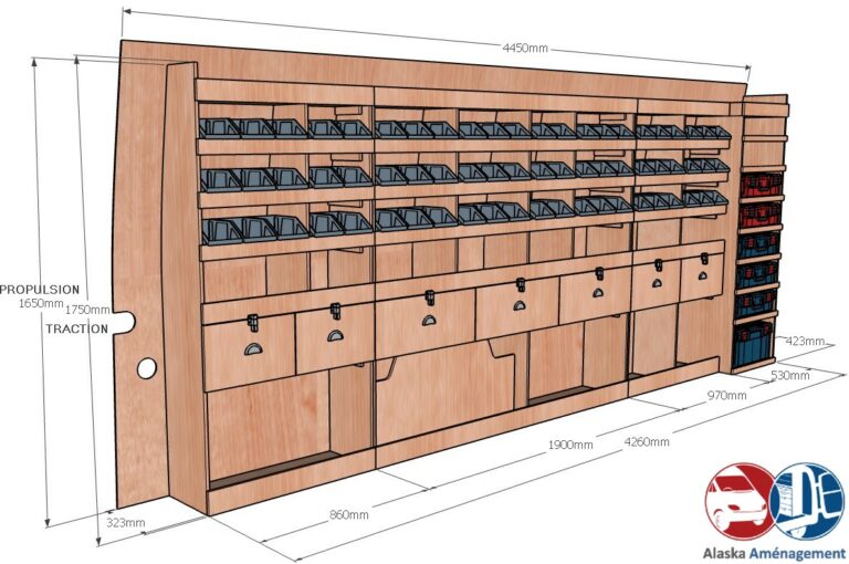 Meuble latéral Gauche KRMG004-N - vue 3