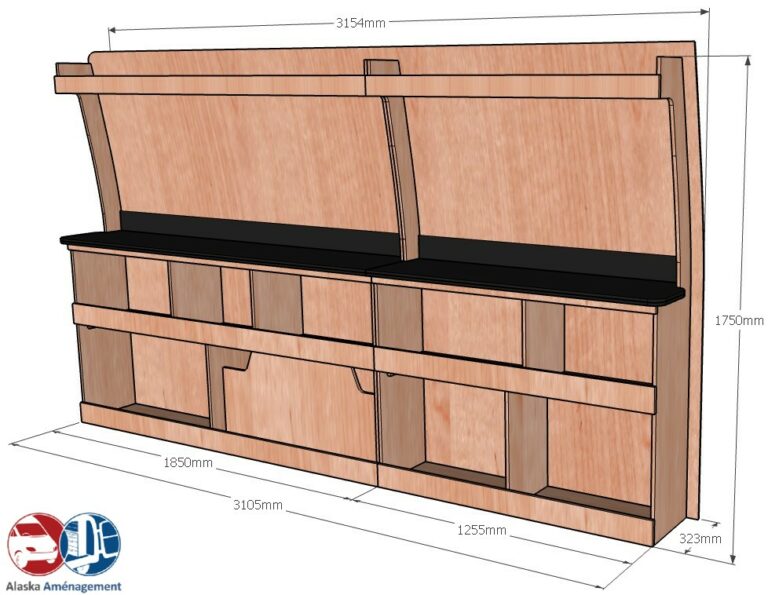 Etabli latéral Droite ETAD104-N - vue 3