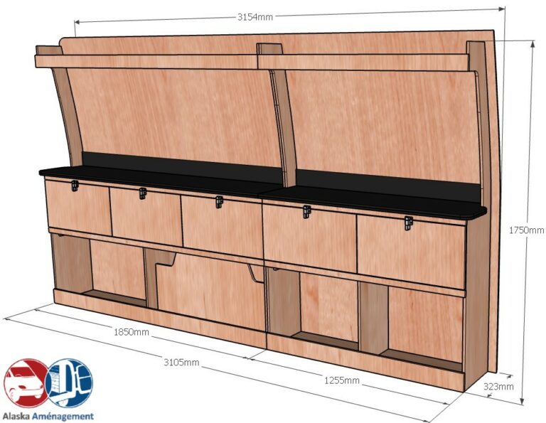 Etabli latéral Droite ETAD105-N - vue 3