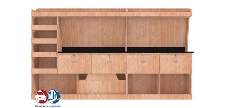 Etabli latéral Droite ETAD106-N - vue 2