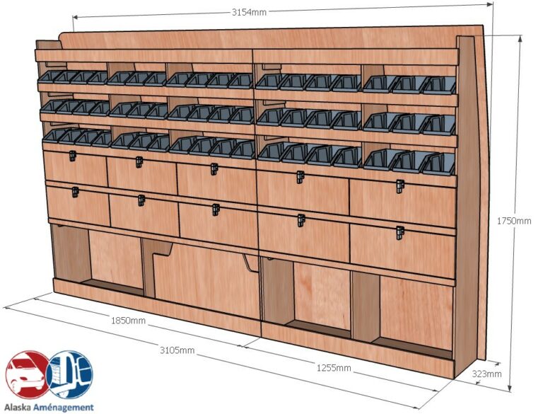 Meuble latéral Droite KRD102-N - vue 3
