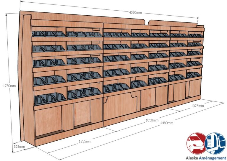 Meuble latéral Gauche KRG001-N - vue 3