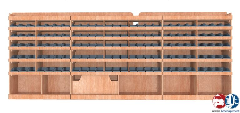 Meuble latéral Gauche KRG001-N - vue 2