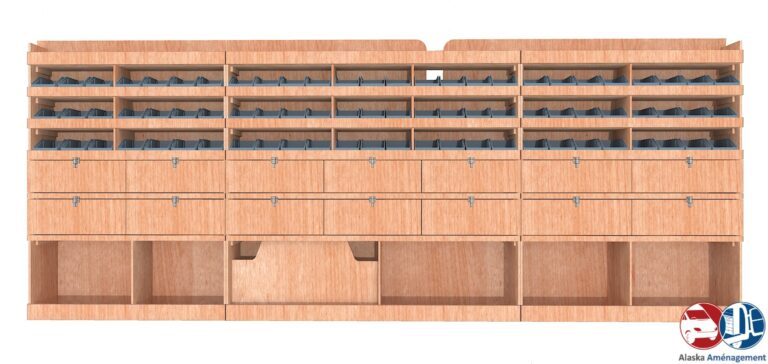 Meuble latéral Gauche KRG002-N - vue 2