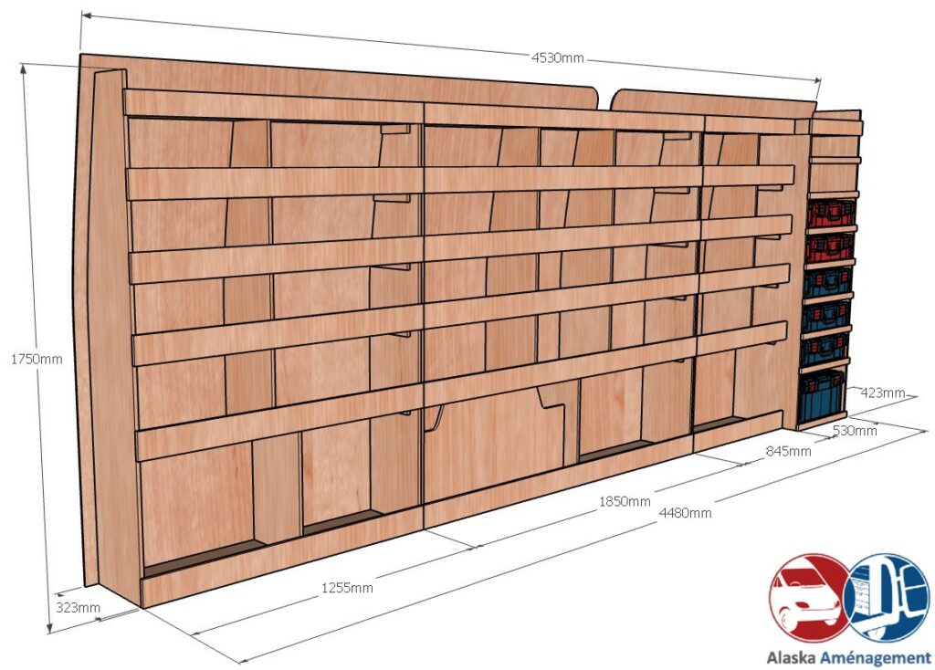 Daily III L3H2-16m3 KRMG Cotes - Aménagement Utilitaire Île-de-France & Livraison