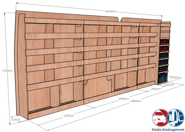Daily III L3H2-16m3 KRMG Cotes - Aménagement Utilitaire Île-de-France & Livraison