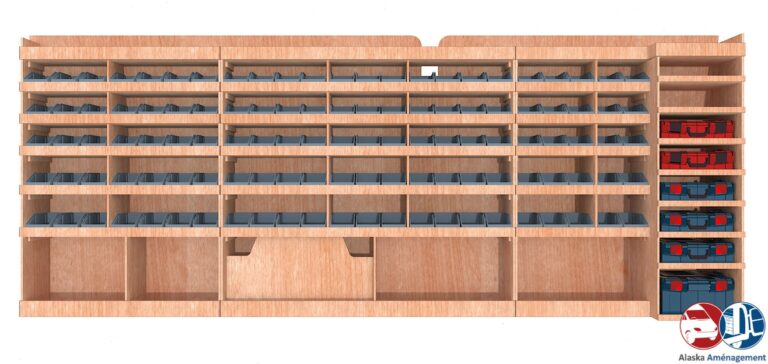 Meuble latéral Gauche KRMG001-N - vue 2