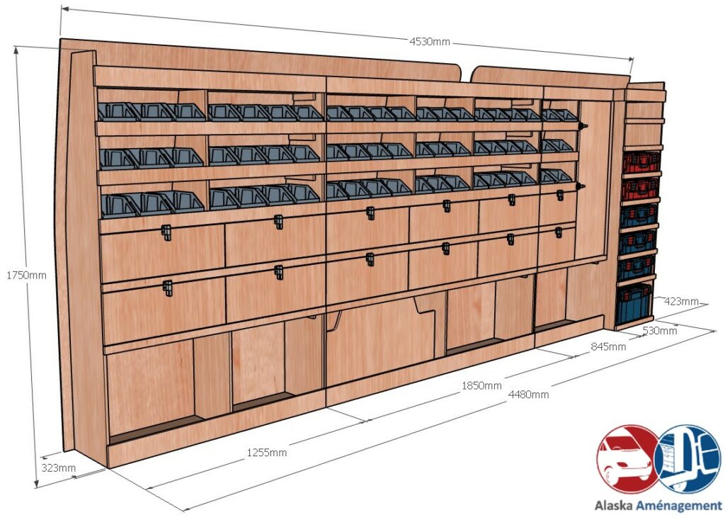Daily III L3H2-16m3 KRMG003 Cotes - Aménagement Utilitaire Île-de-France & Livraison