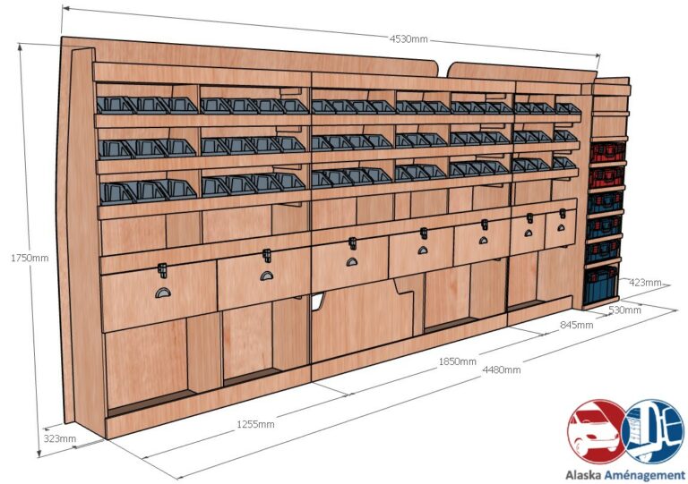 Meuble latéral Gauche KRMG004-N - vue 3