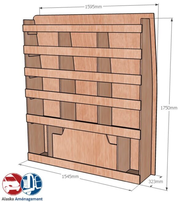Daily L2H2 – 10.8m3 KRD COTES - Aménagement Utilitaire Île-de-France & Livraison