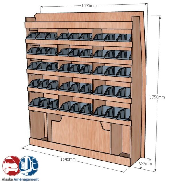 Daily L2H2 – 10.8m3 KRD101 COTES - Aménagement Utilitaire Île-de-France & Livraison
