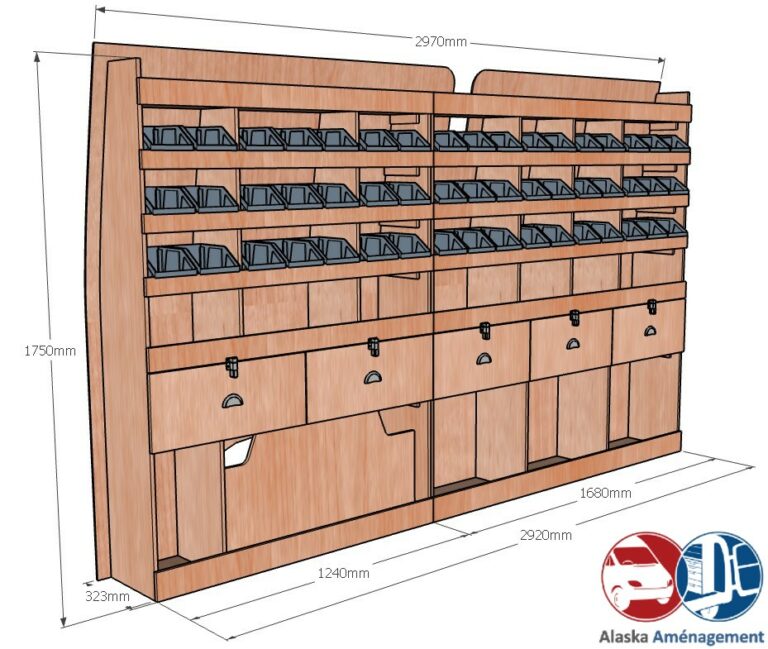 Meuble latéral Gauche KRG004-N - vue 3