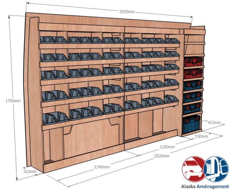 Meuble latéral Gauche KRMG001-N - vue 3