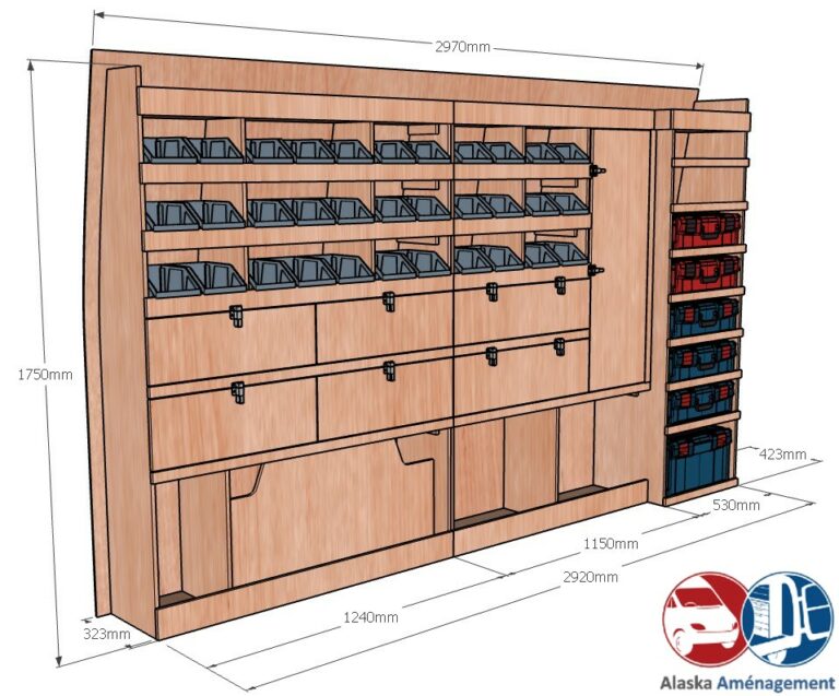 Meuble latéral Gauche KRMG003-N - vue 3