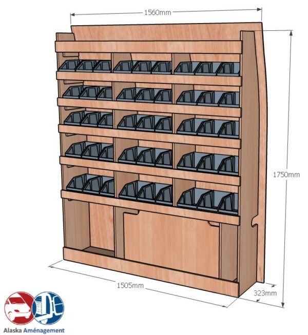 MASTER III L2H2 KRD101 COTES - Aménagement Utilitaire Île-de-France & Livraison