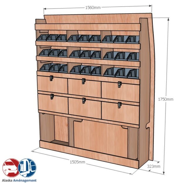 MASTER III L2H2 KRD102 COTES - Aménagement Utilitaire Île-de-France & Livraison
