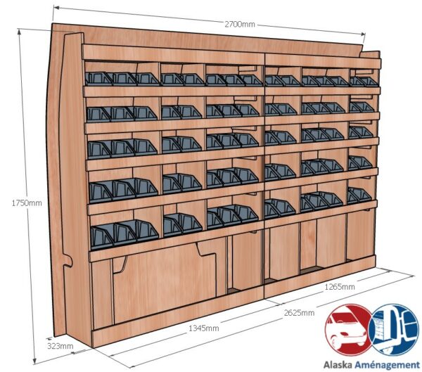 MASTER III L2H2 KRG001 COTES - Aménagement Utilitaire Île-de-France & Livraison