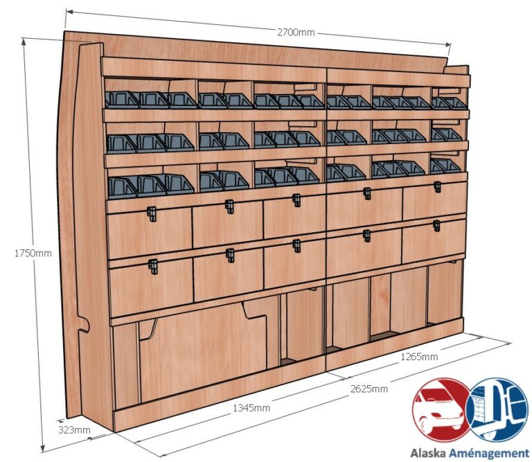 Meuble latéral Gauche KRG002-N - vue 3