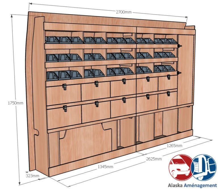 Meuble latéral Gauche KRG003-N - vue 3