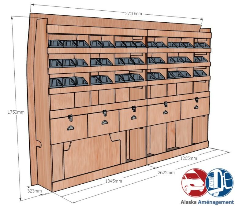 Meuble latéral Gauche KRG004-N - vue 3