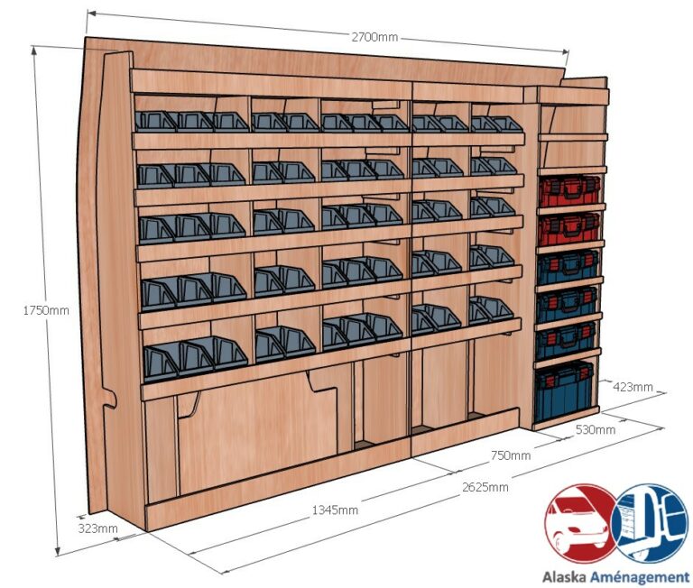 Meuble latéral Gauche KRMG001-N - vue 3