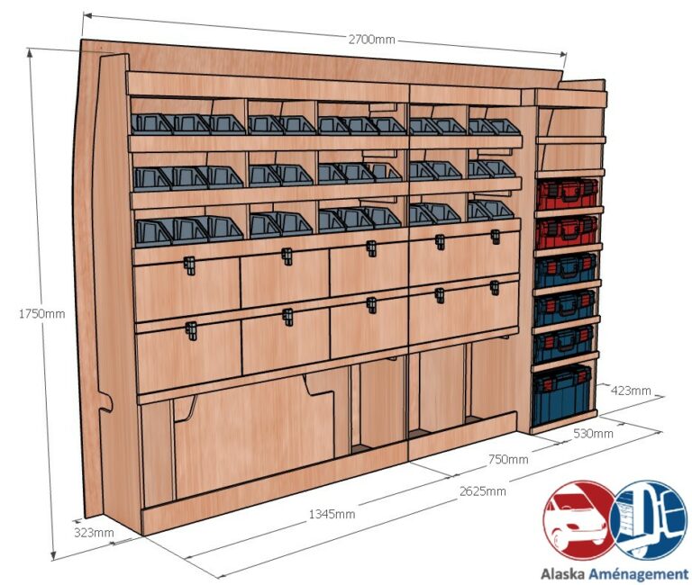 Meuble latéral Gauche KRMG002-N - vue 3