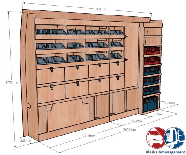 MASTER III L2H2 KRMG003 COTES - Aménagement Utilitaire Île-de-France & Livraison