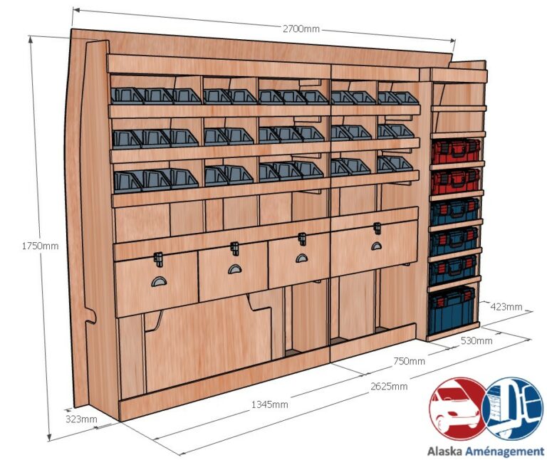 Meuble latéral Gauche KRMG004-N - vue 3
