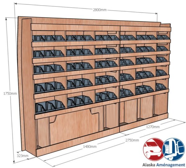 MASTER IV L2H2 KRG001 COTES - Aménagement Utilitaire Île-de-France & Livraison