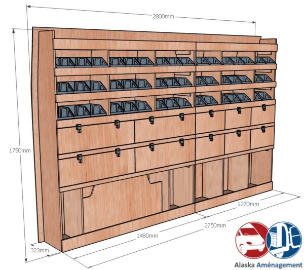 MASTER IV L2H2 KRG002 COTES - Aménagement Utilitaire Île-de-France & Livraison