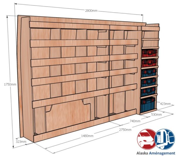 MASTER IV L2H2 KRMG COTES - Aménagement Utilitaire Île-de-France & Livraison