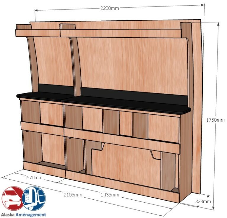 Etabli latéral Droite ETAD104-N - vue 3