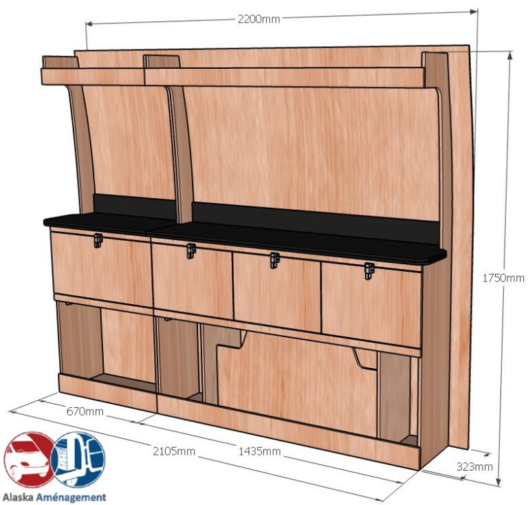 Etabli latéral Droite ETAD105-N - vue 3